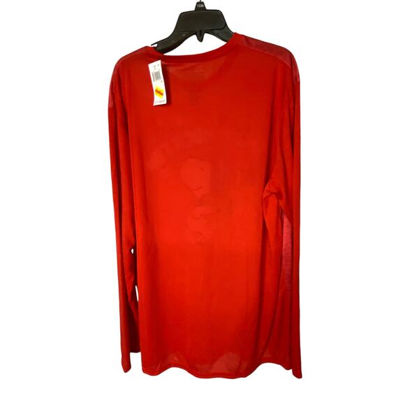 Peanuts Women's 1X Snoopy Winter Pajama Set Red Blue Christmas Gift Snowman New - Picture 3 of 7